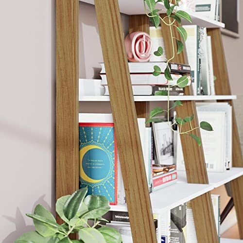 Estante para Livros Escada 4 Prateleiras Tok Yescasa