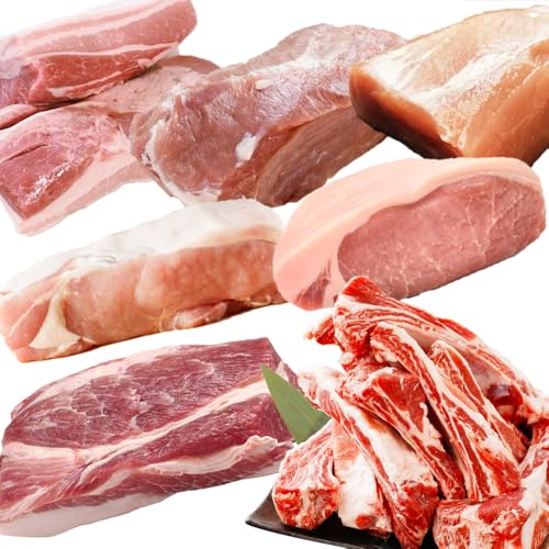 [豚1頭分!] 完全無薬! 梅肉エキス肥育 熊本県産 天草梅肉ポーク 食べ尽くしセット 一頭 約60kg以上 肉 お肉 豚肉 ポーク 詰め合わせ セット 冷凍