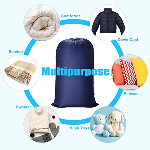 Bolsa reutilizable lavable para ropa sucia que soluciona el desorden textil en casa 7