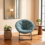 Pratique pliable et portable : se replie en quelques secondes et se range sans prendre de place. Parfait si vous n'avez pas besoin du fauteuil bleu ou si vous voulez le transporter facilement dans le jardin, le balcon ou dans une autre pièce.