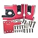 Aluminum 7075-T6 Center Differential Mount Quick Release Motor Base For Traxxas 1/8 4WD Sledge Monster Truck 95076-4 - 30Pc Set Red