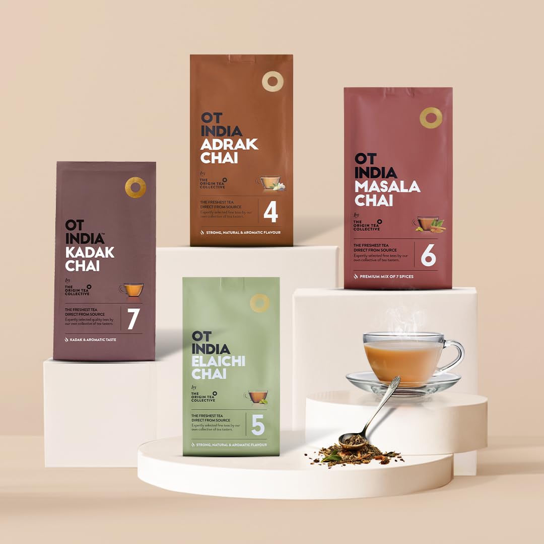 See full amazon price history chart for OT India Trial Pack - Adrak Chai, Elaichi Chai, Masala Chai & Kadak Chai | Natural, Healthy, Energizing Tea (200 gm x Pack of 4) OT India Trial Pack - Adrak Chai, Elaichi Chai, Masala Chai & Kadak Chai | Natural, Healthy, Energizing Tea (200 gm x Pack of 4) (B0CWFB28X2) Amazon Price History, Amazon Price Tracker