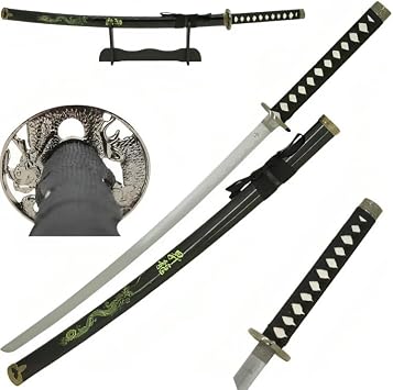 Snake Eye Tactical Two Tone Samurai-Katana Sword w/Free Sword Stand
