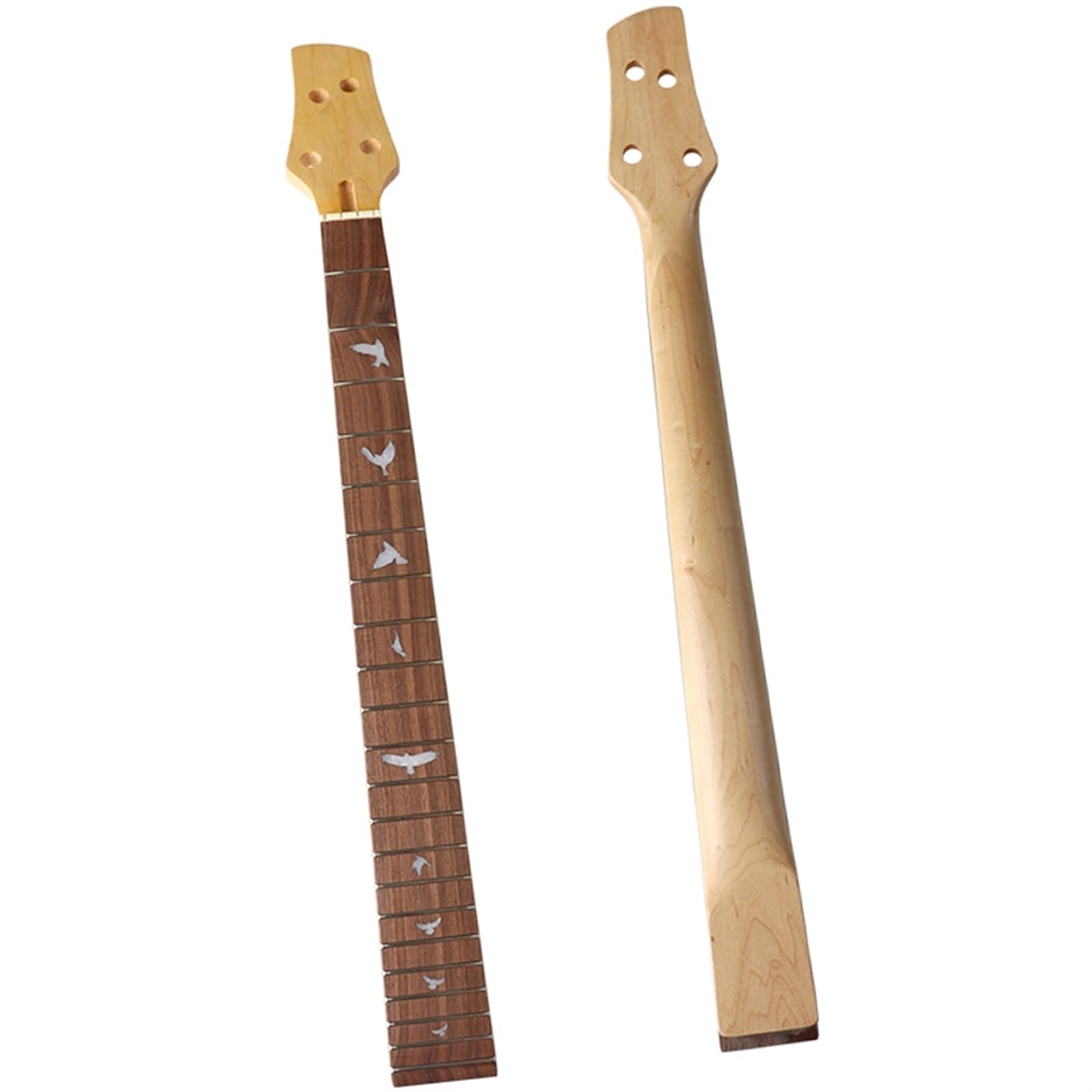 Basso Elettrico A 4 Corde E 22 Tasti Manico In Acero Opaco Manico Per Ukulele Destro Strumento Chitarra Modificato Fai Da Te