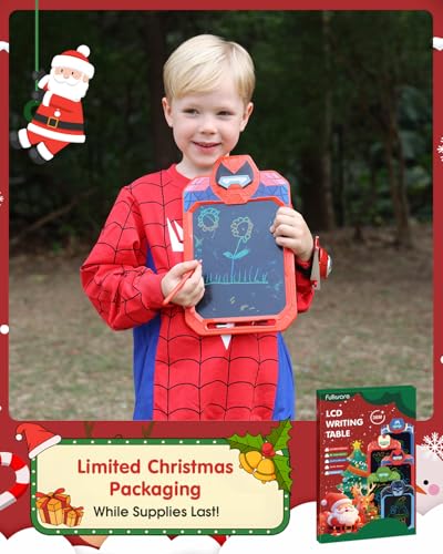 LCD Writing Tablet for Kids 10 Inch Spider Hero for Toddler 3 4 5 6 7 8 - Paint, Doodle Board, Drawing Pad - Travel Toys, Road Trip Car Activities, Birthday Christmas Gift Boys & Man - Image 3