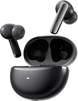VGP2026 AwardQCY MeloBuds N70 Wireless Earphones, Noise Cancelling, MEMS+10mm Dynamic Driver, Hi-Res LDAC Compatible Earphones, Bluetooth 6.0, Ambient Sound Mode, Wear Detection, Multi-Point