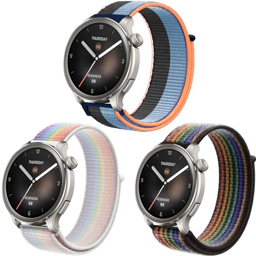 Consejos para Comprar xiaomi amazfit stratos del mes. 40 Harikiri Pulsera compatible con Amazfit Balance 46 mm, 22 mm de nailon para Amazfit GTR 2/GTR 2e/GTR 3/GTR 3 Pro/GTR 4/GTR 2e/GTR 47 mm/Amazfit Stratos/Stratos 2/2s/Stratos...