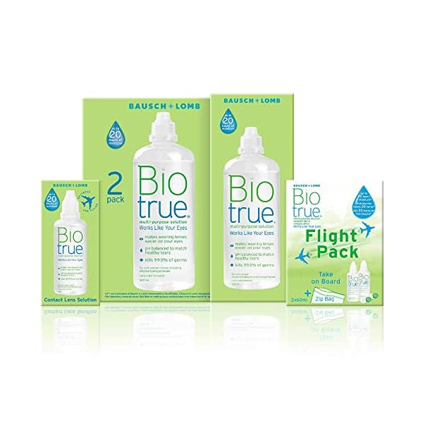 Bausch + Lomb Biotrue Kontaktlinsen-Pflegemittel Kombilösung weiche Kontaktlinsen, 2 x 300 ml – Bild 5