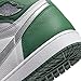 Jordan Men's Air 1 Retro High OG , Gorge Green/Metallic Silver-wh, 12