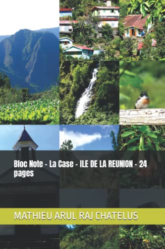 Bloc Note - La Case - ILE DE LA REUNION - 24 pages