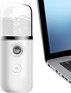 Mini Face Steamer,Nano Facial Mister Hidratante, Prático, Portátil | Pulverizador facial facial para cuidados com a pele, refrescante, revitalizante e calmante - vaporizador facial para uso Buniq