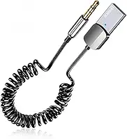 Adaptador Receptor Bluetooth Usb P2 Musica Som Chamada Carro Veicular Hrebos