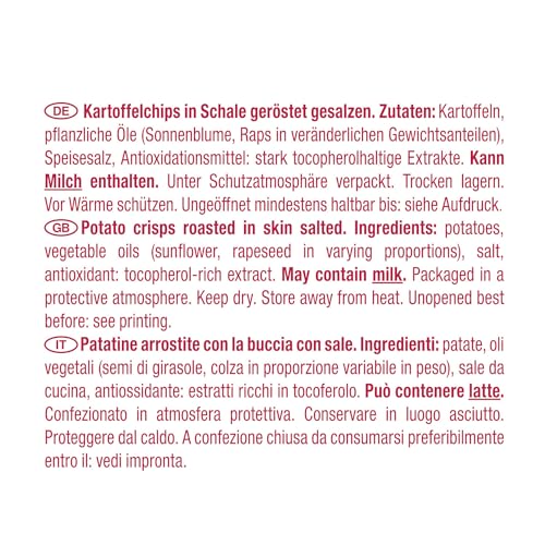 LORENZ | Crunchips Rustics Salted | 12 x 110 g | vegan