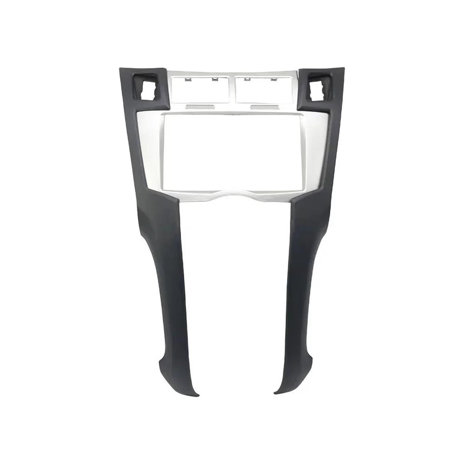 Marco De Instalación para Reproductor De DVD De 7 Pulgadas Y 2 DIN para Toyota para Yaris, para Vitz para Platz (2005-2011)(Plata,178x102mm)