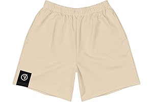 Men's Athletic Quick Dry Long Gym Shorts with Convenient Pockets