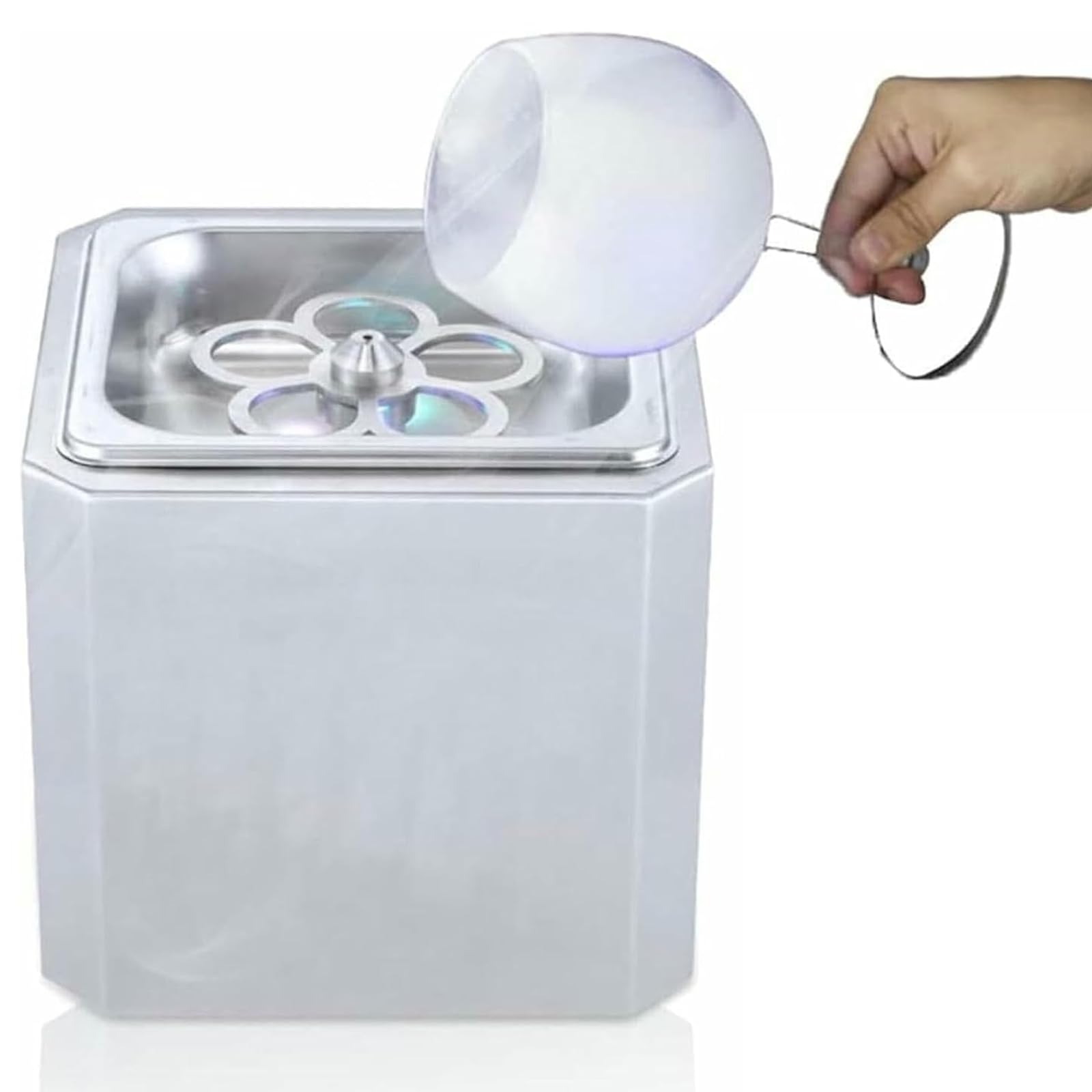 Xjleftonomie Glass Froster Chiller, Rapid Glass Froster Chiller, Stainless Steel Froster Glass Chiller, Simple Operation, For Wine, Cocktails, Beer & Mixed Drinks A