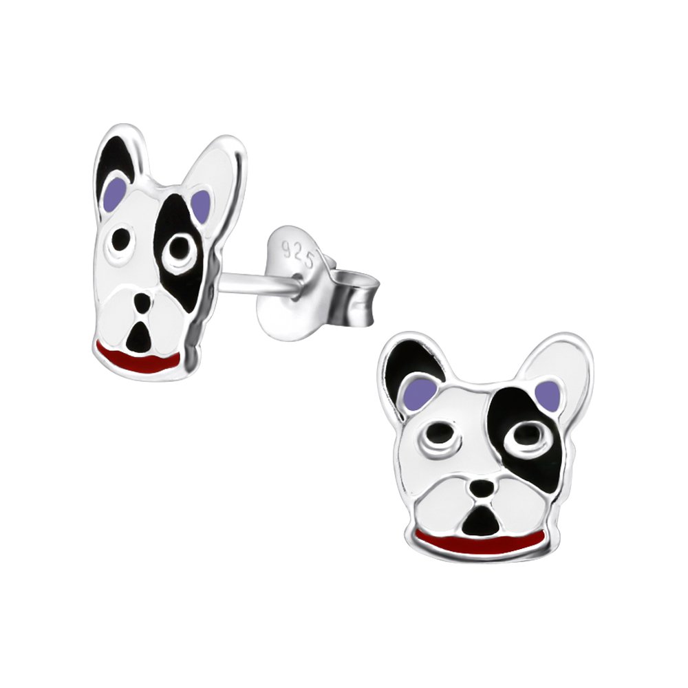 Bulldog Francese Bianco E Nero Fotografia Stock - Immagine di adorabile