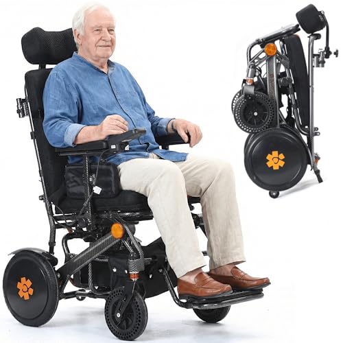 Senior's Foldable Small Size Electric Wheelchair