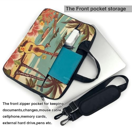 Bolso de Hombro para Laptop Vintage Hawaii Unisex miniatura 3