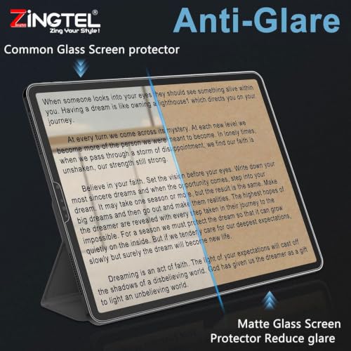 Image of Matte Screen Guard Compatible With iPad Air 3 (3rd Gen 2019) / iPad Air 3rd Generation 10.5 Inch Tab (A2153 /A2123 /A2152) & iPad Pro 10.5 inch 2017 Tablet Not a Tempered Glass Screen Protector