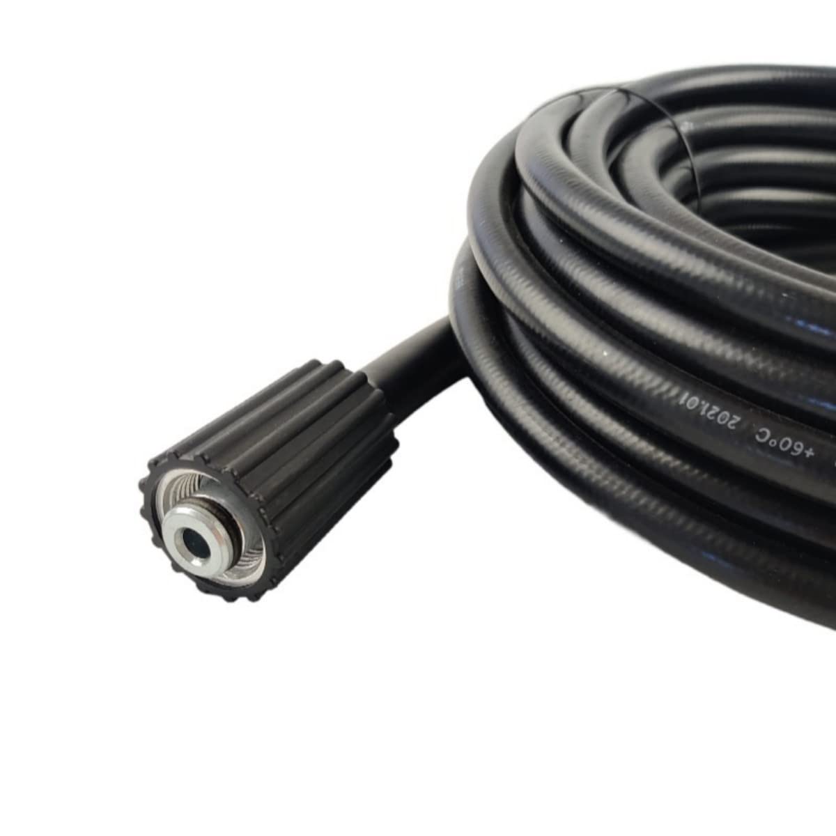 Przedłużenie węża wodnego i dysza do myjki ciśnieniowej pasuje do Karcher K2 K3 K4 K5 40 Mpa/5800 Psi, trwały (8 m, typ 3-M22)