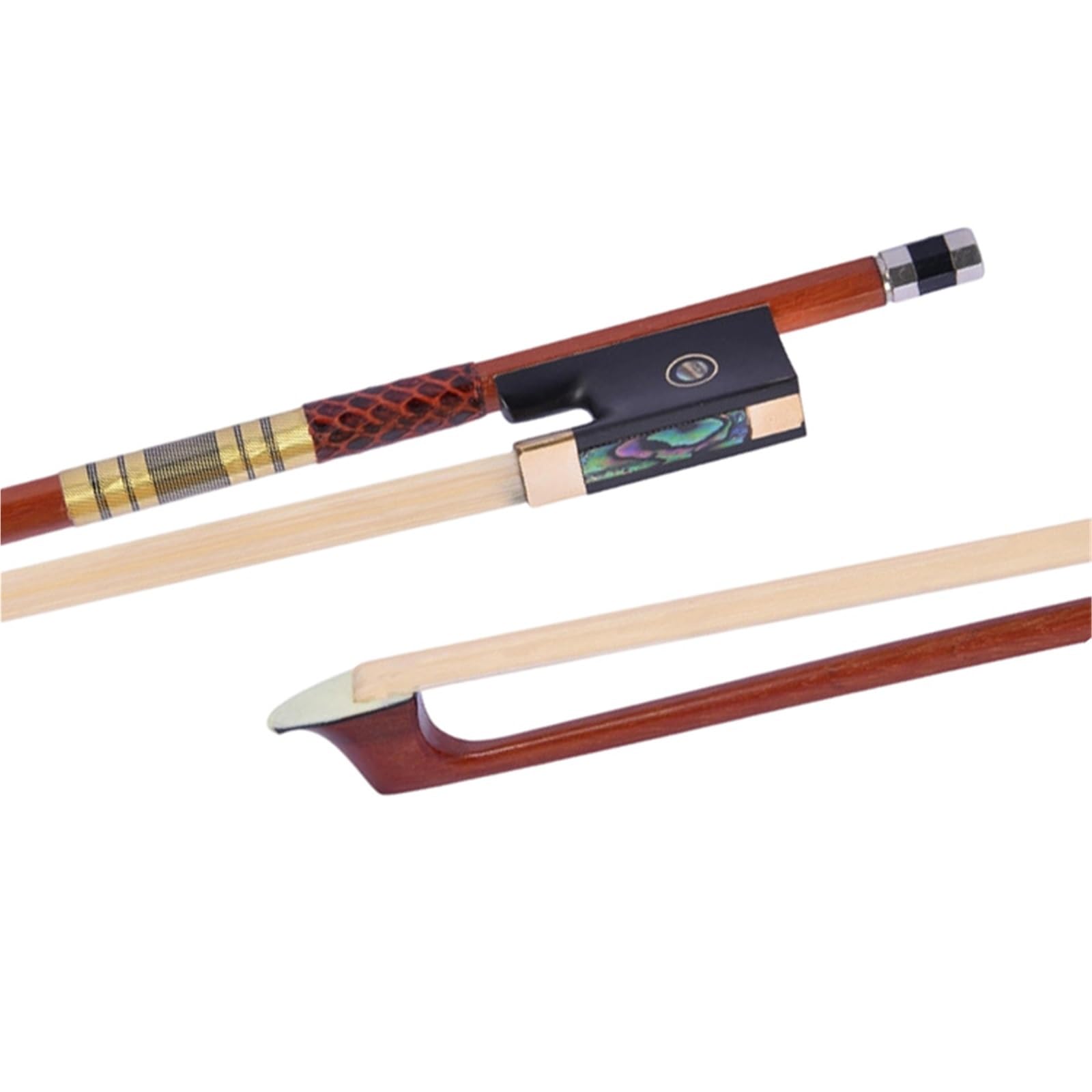 Musikliebhaber Geigenbogen Violinbogen Professionelle Leistung Brasilianisches Holz Musikinstrumente Zubehör 4/4 Volle Größe(1/2)