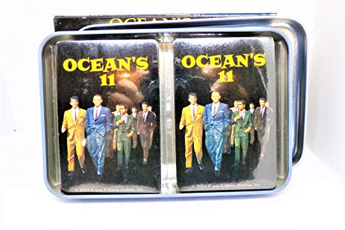 Set de 2 Barajas de Póker Ocean's 11 en Estuche miniatura 3