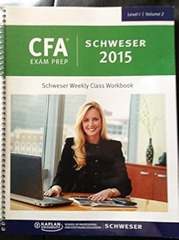 Spiral-bound CFA Schweser Weekly Class Workbook Level I Volume 2 Book
