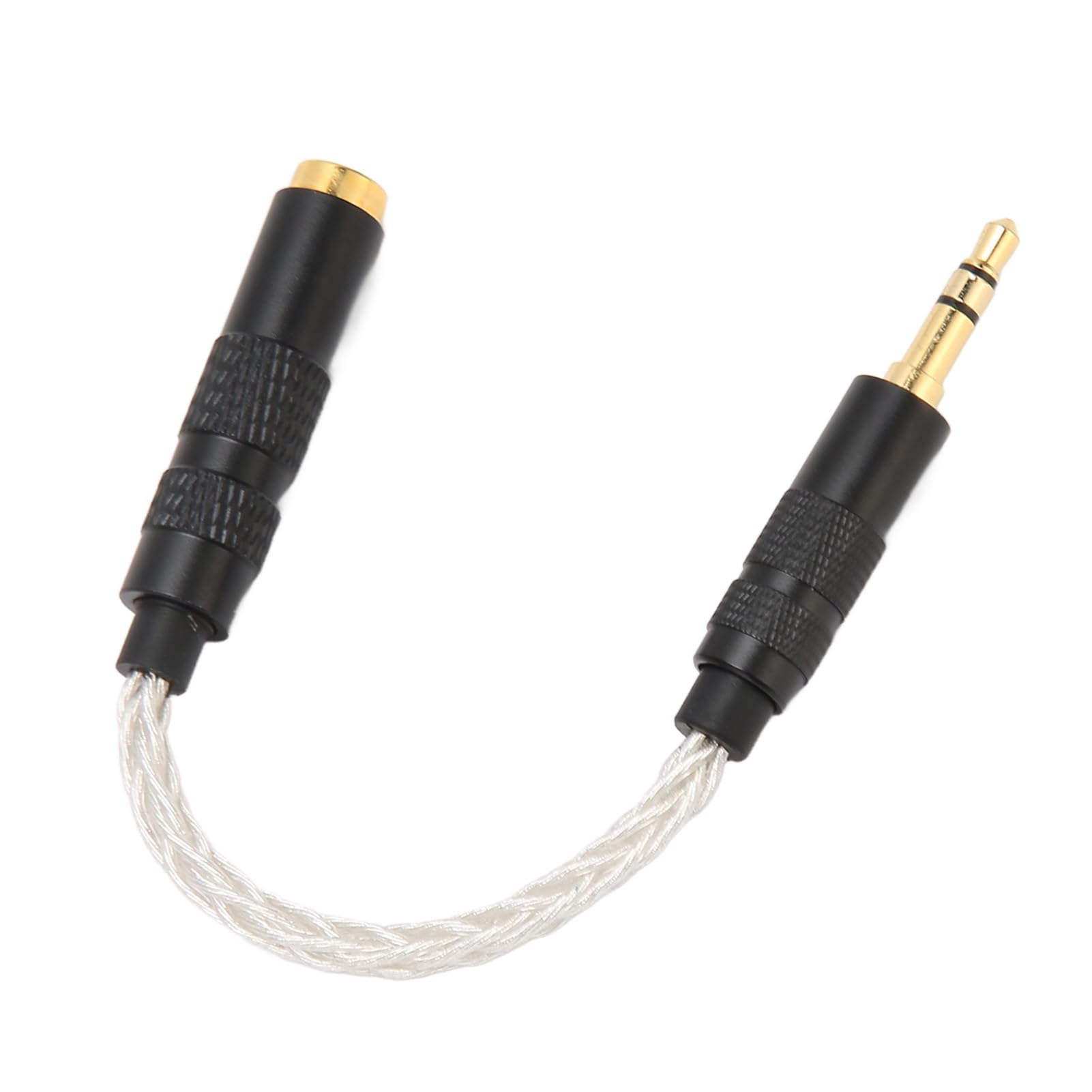 Ejoyous Cavo adattatore audio, 4,4 mm femmina bilanciato a 3,5 mm maschio bilanciato, cavo di prolunga stereo per cuffie