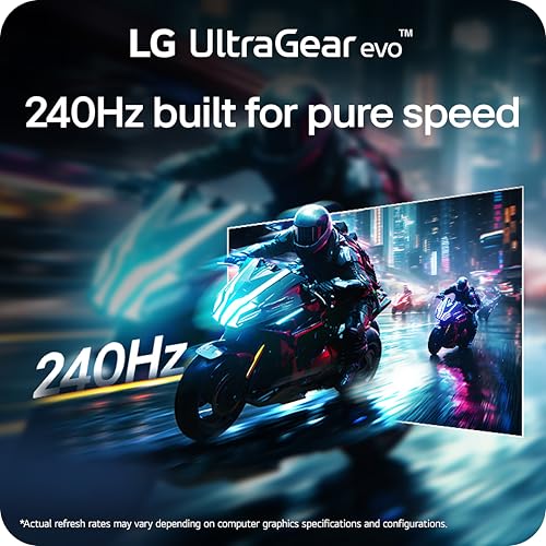 Image of LG 52G930B-B 52-inch Ultragear evo G9 5K2K (5120x2160) Curved Gaming Computer, 240Hz, 1ms, AMD FreeSync Premium, VESA DisplayHDR 600, DP 2.1, HDMI 2.1, USB-C 90W PD, Tilt /Height /Swivel Stand, Black