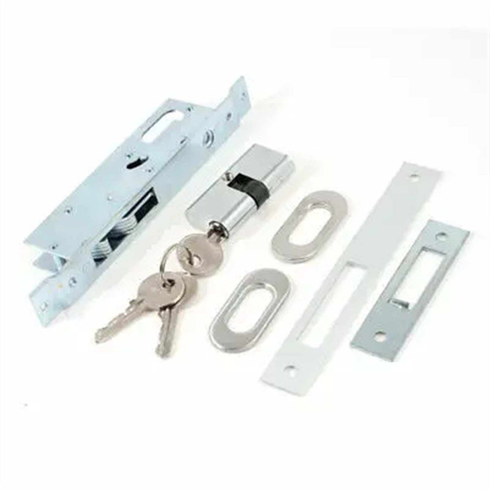 Serrure à crochet 23mm anti-effraction pour porte en métal