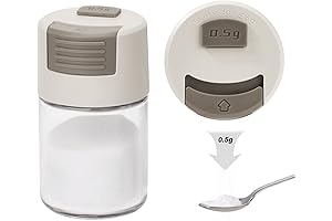 Soqniczke 0.5g Measuring Dispenser Bottles, Quality Glass Salt Shaker
