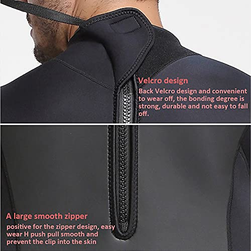 Giantree Roupa de mergulho masculina curta, roupa de mergulho de corpo inteiro para mergulho, surfe,