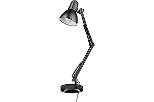 Globe Electric 5698601 28" Desk Lamp with Adjustable Arm Desk Lamp