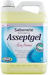 Sabonete Líquido Antisseptico Asseptgel 5 Litros Sem Aroma