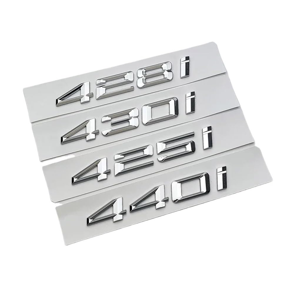 Emblema 440i para sustituir letras desgastadas o robadas insignia maletero coche BMW