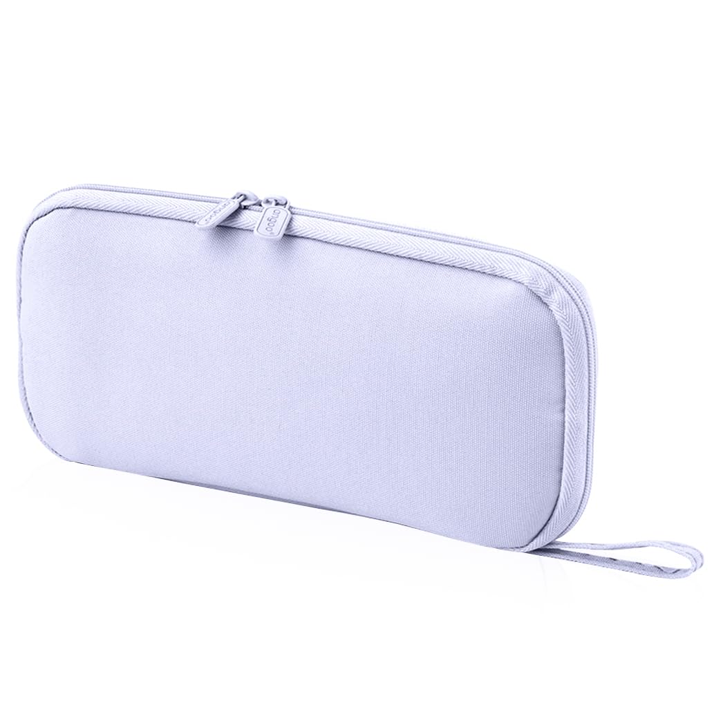 iSuperb Pencil Case Large Capacity Student Pencil Bag Canvas Pencil Pouch Girls Women Stationery Storage Bag Double Zipper Pencil Organizer High School Office Students Teens Adults (Blue)