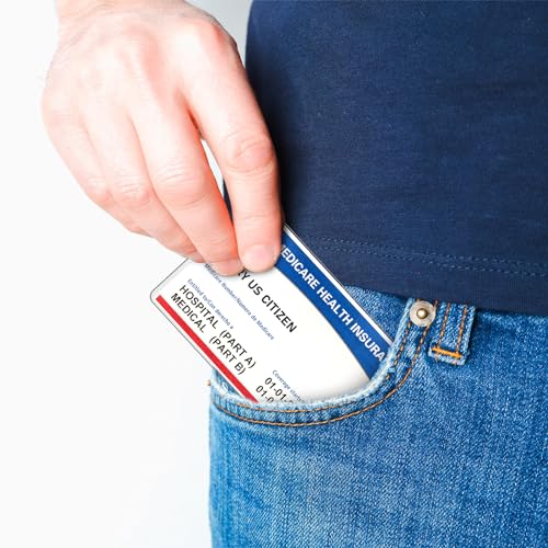 Pochettes de protection étanches en PVC pour protéger vos cartes de crédit et sécurité sociale