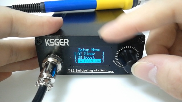KSGER T12 Soldering Iron Station OLED DIY STM32 V2.1S Temperature