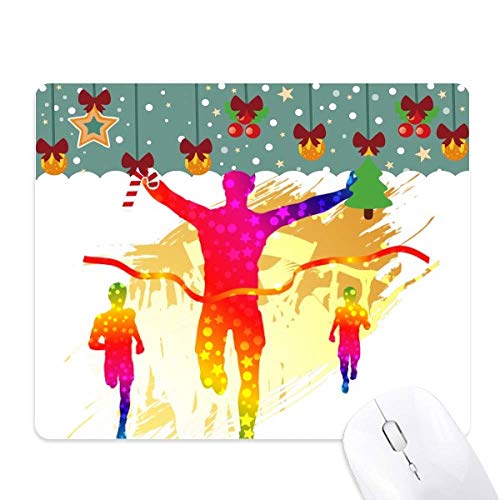Tapis de souris football caoutchouc Noël idée cadeau pour proche