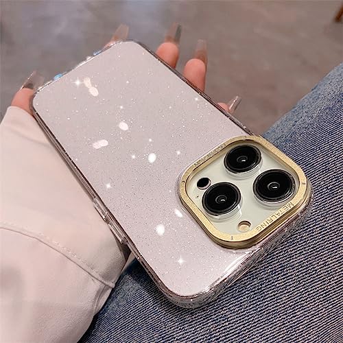 Coque antichoc iPhone 14 Pro Max armure de protection transparente objectif métal