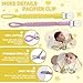 4 Pcs Pacifier Clip, Pacifier Clips for Boys & Baby Girls Pacifier Holder Clip Binky Clips Braided 100% Handmade Fits All Pacifiers(Yellow, 4 Pack)