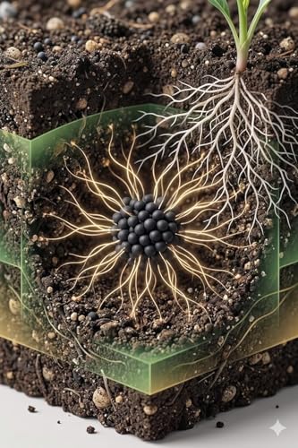 Image of SDF India HumicBoost Humic Acid Granules 5 Kg | Organic Soil Conditioner for Plants | Enhances Root Growth, Improves Soil Fertility & Nutrient Absorption | Ideal for Gardening, Farming & Potted Plants