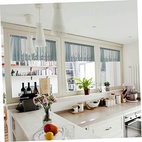 Cortinas cortas de tejido semitransparente Cabilock resistentes al sol 4