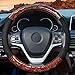 Price comparison product image ZATOOTO Car Steering Wheel Cover - Leather Steering Wheel Cover Universal Size, 37-38cm/14,5-15in, Non-slip, Breathable
