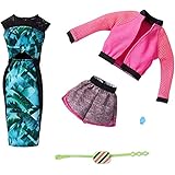 バービー(Barbie) ファッション2パック フラワー・ピンク 【着せ替え人形用ドレス アクセサリー】【3歳~】 GHX63