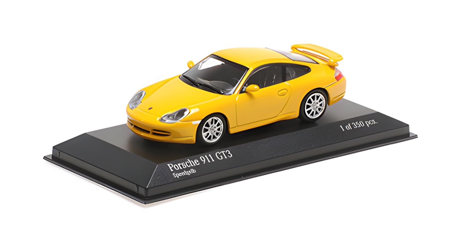 Minichamps 430068012 Porsch. 911 GT3 Yellow 1999 - scala 1/43 - modellino auto
