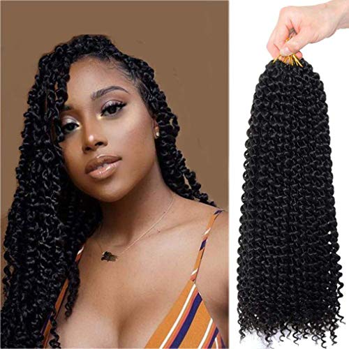 Preisvergleich Produktbild RuiFei Haarverlängerung, 45,7 cm, , 1B#