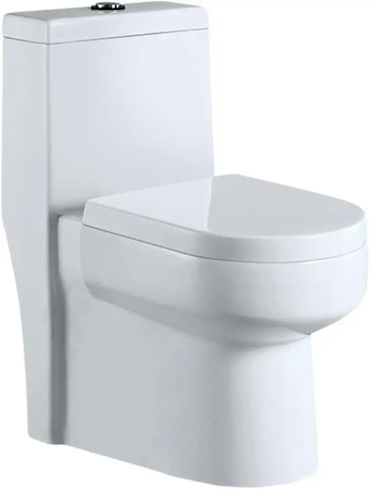 Vaso Sanitário Monobloco Assento Soft Close Adm857 Adamas Branco