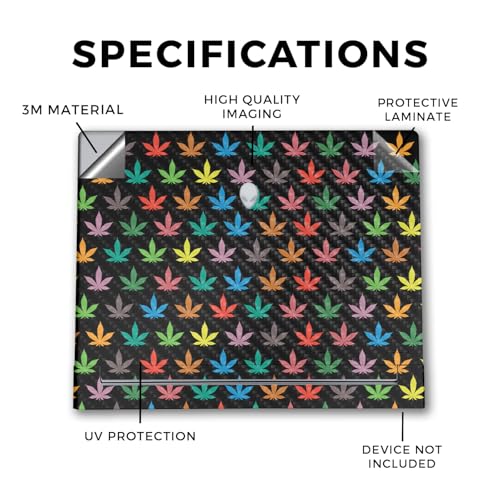 Image of Carbon Fiber Laptop Skin Compatible with Alienware X16 R2 (2024) - Sticky Icky Icky - Premium 3M Vinyl Protective Wrap Decal Cover - Easy to Apply | Crafted in The USA by MightySkins